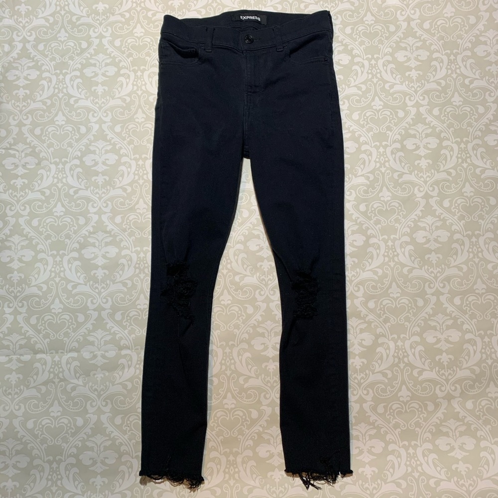 Express high rise jeggings size 2 short